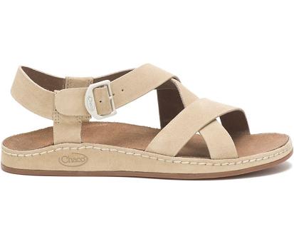 Sandalias Chaco Mujer Wayfarer Beige España BIRS08574